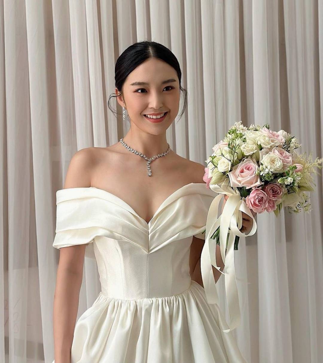張錦霞 梁庭欣 (圖片來源:IG@missinternationalhk)