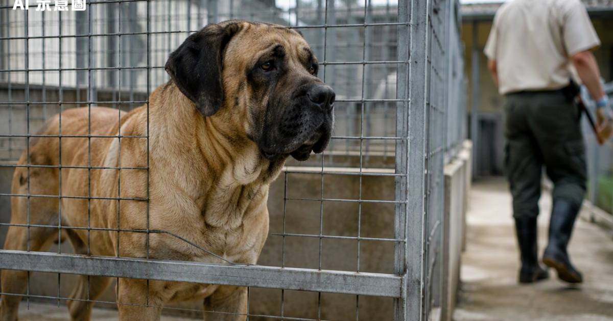 52歲男任由50公斤巨犬咬死兩幼犬肇事獒犬最終下場曝光
