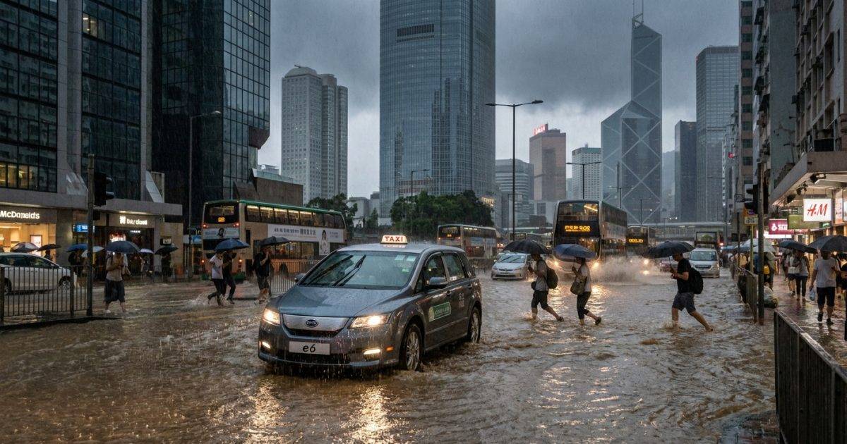 暴雨狂襲東京｜1小時雨量破120毫米！官方急發「四級警報」？