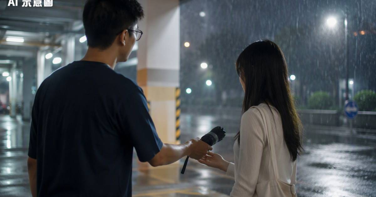 港女晚上七時遇暴雨困停車場陌生四眼男突塞一物留下一句說話結局惹迴響