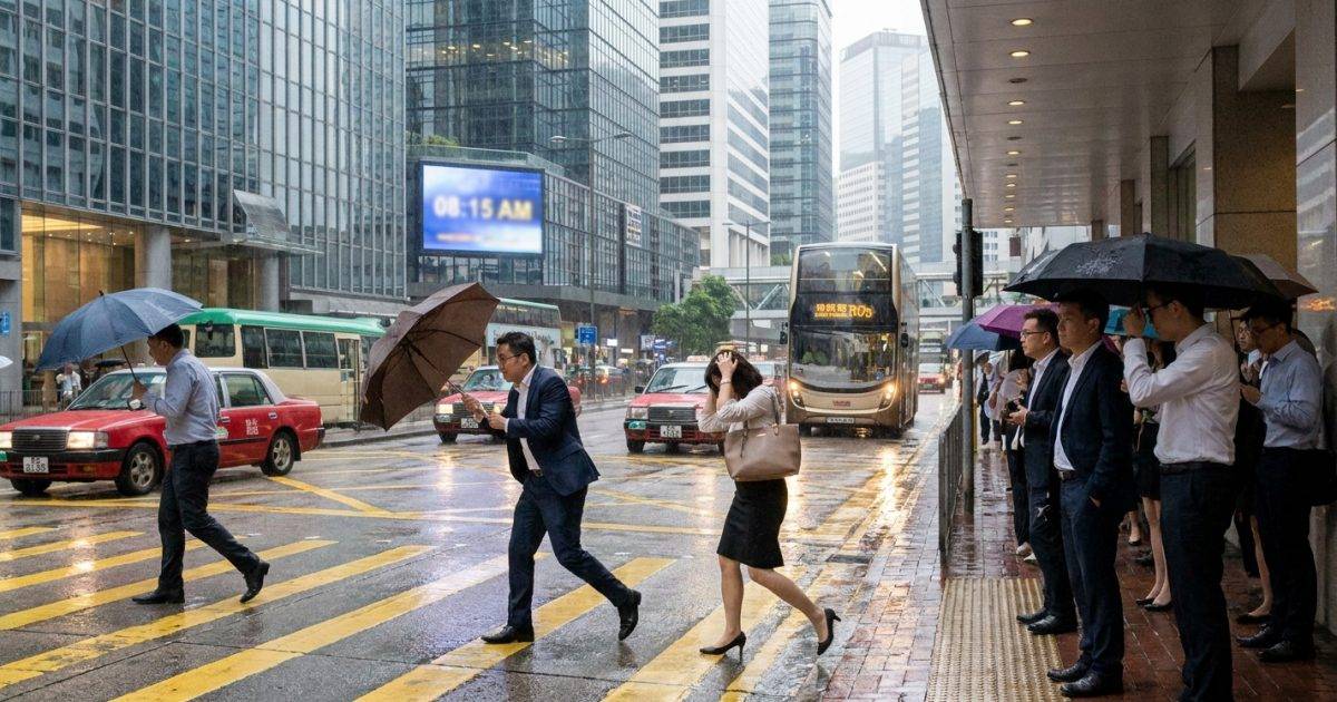 偏南氣流爆發｜狂風雷暴狂襲香港！天文台警告：未來數小時雨勢極大？