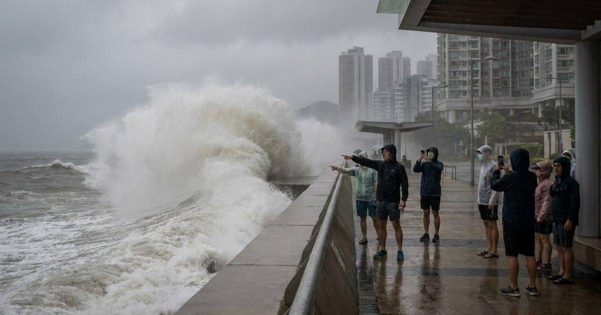 颱風沙德爾狂襲沖繩｜近40,000戶大停電！全島交通恐陷癱瘓？