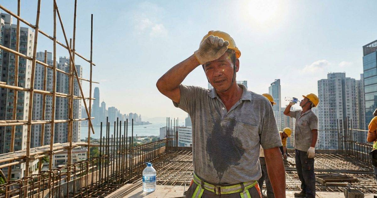 勞工處宣布新措施｜工作暑熱警告遇35度高溫將自動升級！網民熱議：打工仔福音？
