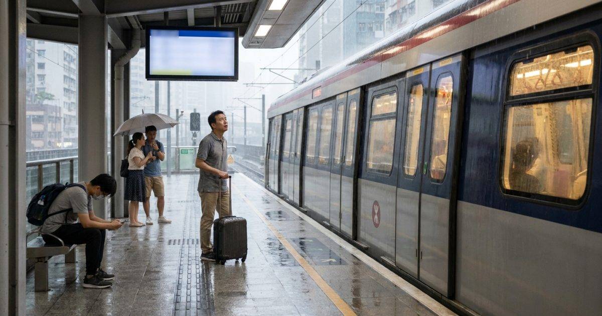颱風「沙德爾」殘渦肆虐！廣東暴雨來襲：深圳鐵路12趟列車緊急停運？
