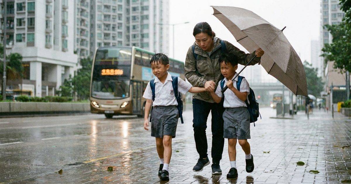 颱風醞釀突襲？｜天文台警告：開學日天氣大變數！全港家長學生憂心忡忡？