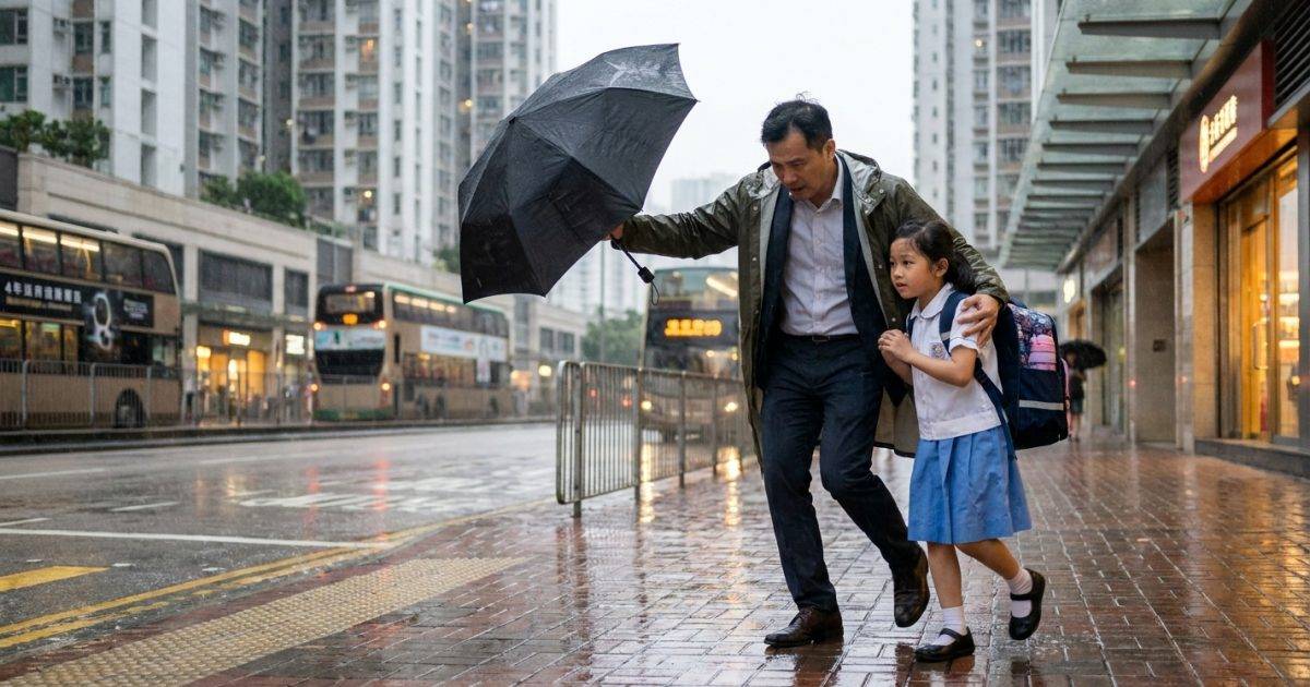 低壓槽狂襲｜開學日恐迎狂風雷暴？天文台：南海低壓區醞釀中！