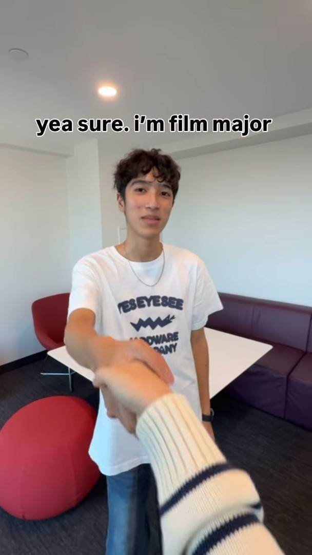 姚焯菲 貼出拖手影片(圖片來源:Instagram@ryanleecontent)