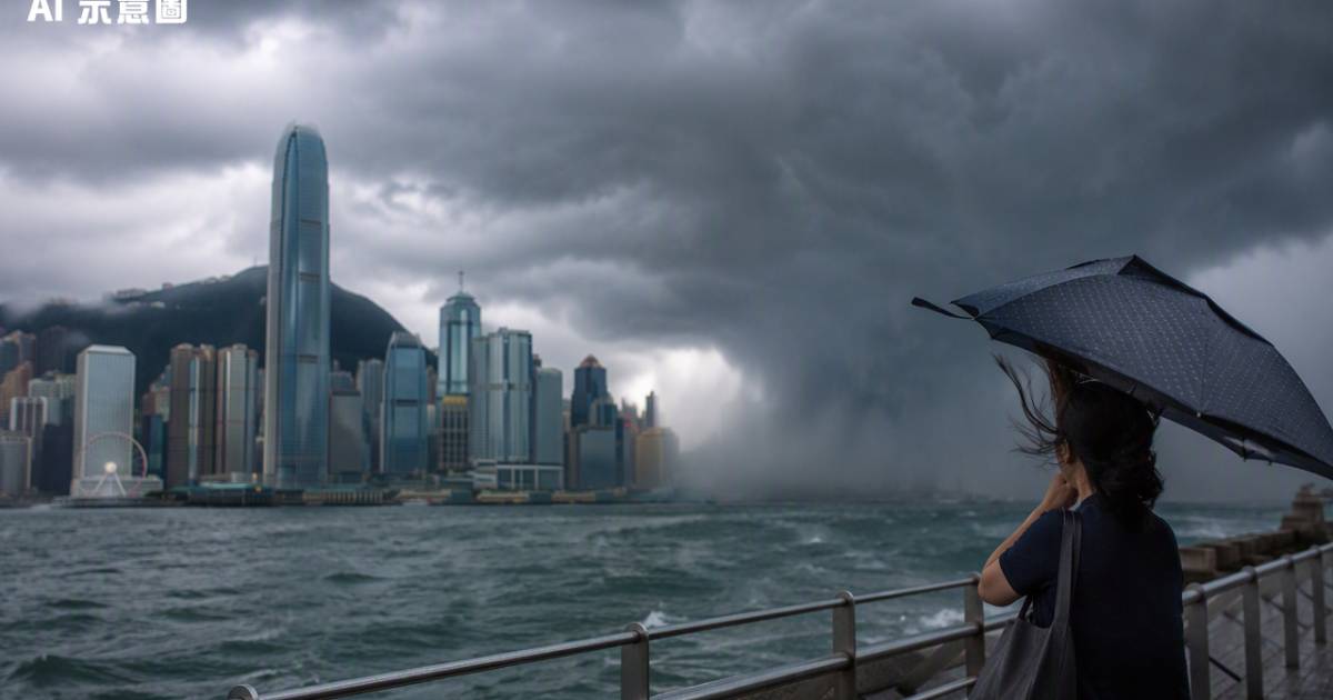 詭異風暴沙德爾回馬槍直撲珠江口！9月4日挾300毫米暴雨殺向這地
