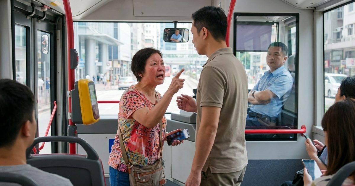 天水圍大媽搭巴士支付寶失效｜竟鬧爆港男「有你這樣的中國人是恥辱」！網民揭1陰謀