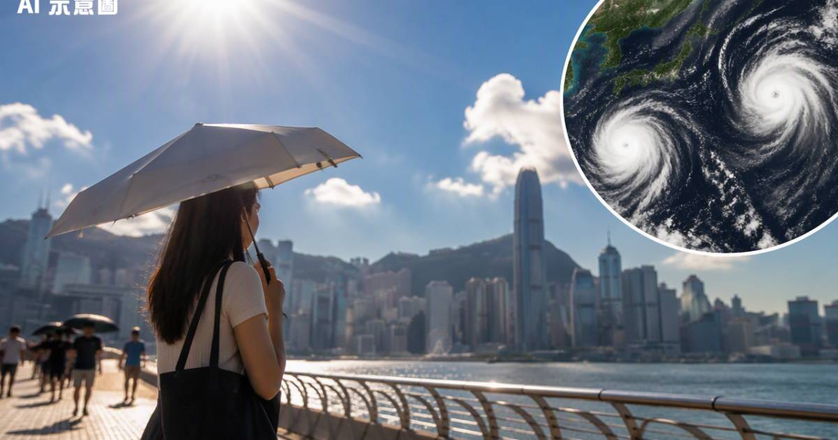 天文台發特別天氣提示直逼32度 雙風暴夾擊下周後期迎來驚人逆轉