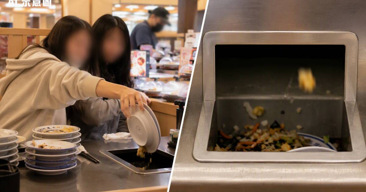 2名台灣女生壽司店亂丟廚餘惹公憤！反轟網民「說教中年」下場極慘烈