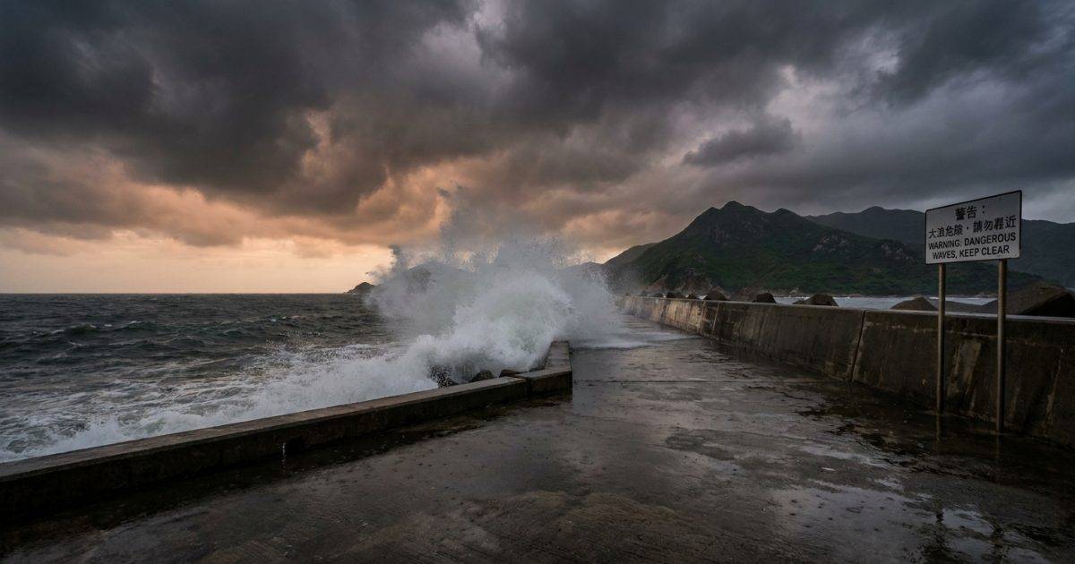 南海低壓區突變？｜天文台警告周末狂風雷暴襲港 或掛「黑球」信號！