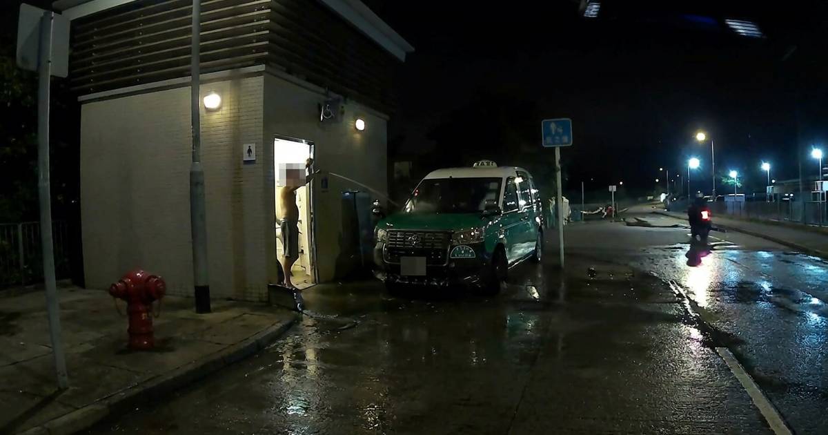 赤膊的哥公廁駁喉洗車｜網民睇片卻揭另一細節