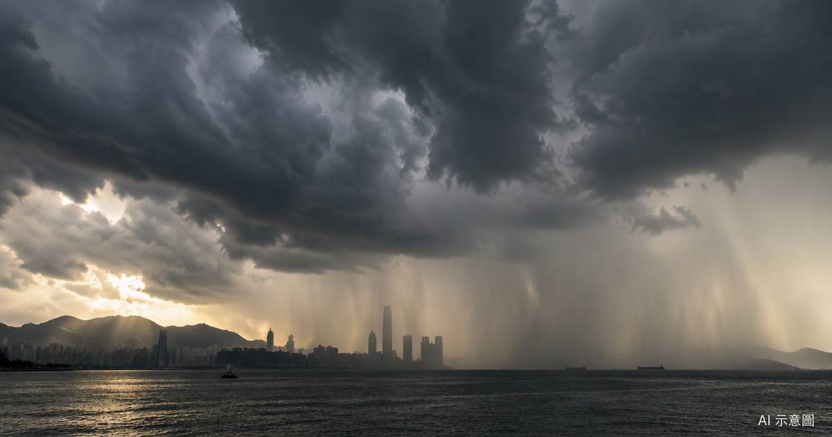 天文台早上發特別提示　雷雨帶逼港後恐有變