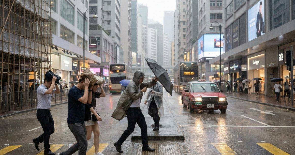 強陣風狂襲！｜天文台發雷暴警告：長洲驚現「時速80公里」強風？