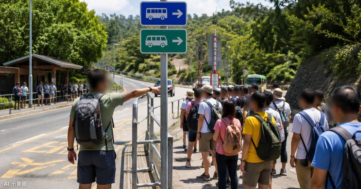 鶴咀3人排小巴遭遊客突衝上車｜理論後反被一句話揶揄