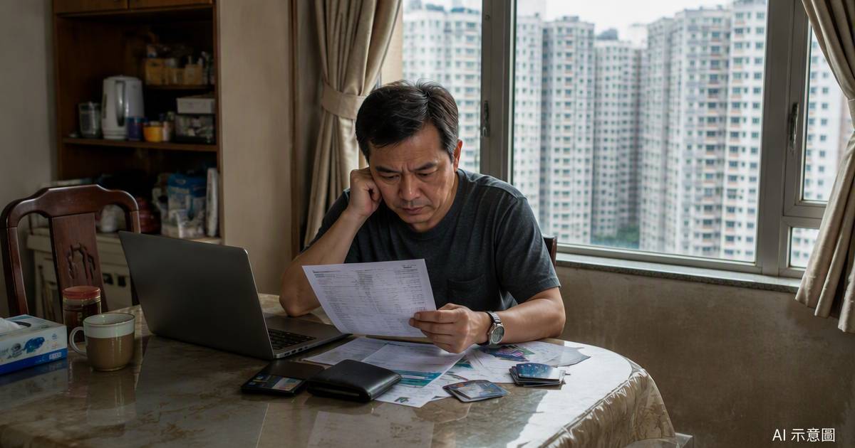 56歲港男失業借貸死守層樓　帖文結局爆另一重疑點