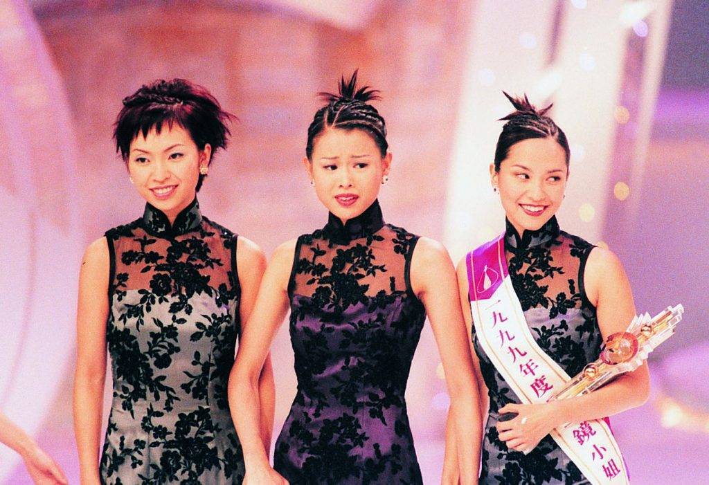 陳志雲 郭羨妮 郭羨妮1999年參選港姐時勇奪冠軍、最上鏡小姐、國際親善小姐及千禧才智小姐。(圖片來源:新傳媒圖片)