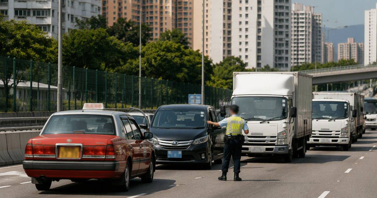 2司機頸痛｜葵涌道4車連環撞後更麻煩