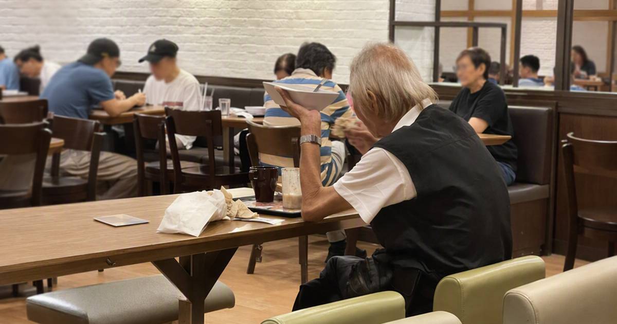 北角大家樂老翁杯中儲足半杯　真相嚇走食客