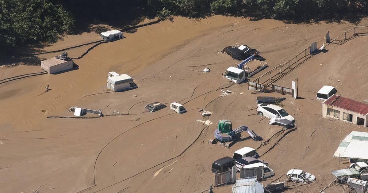 日本關東豪雨釀2死4失蹤　天晴後危機未完