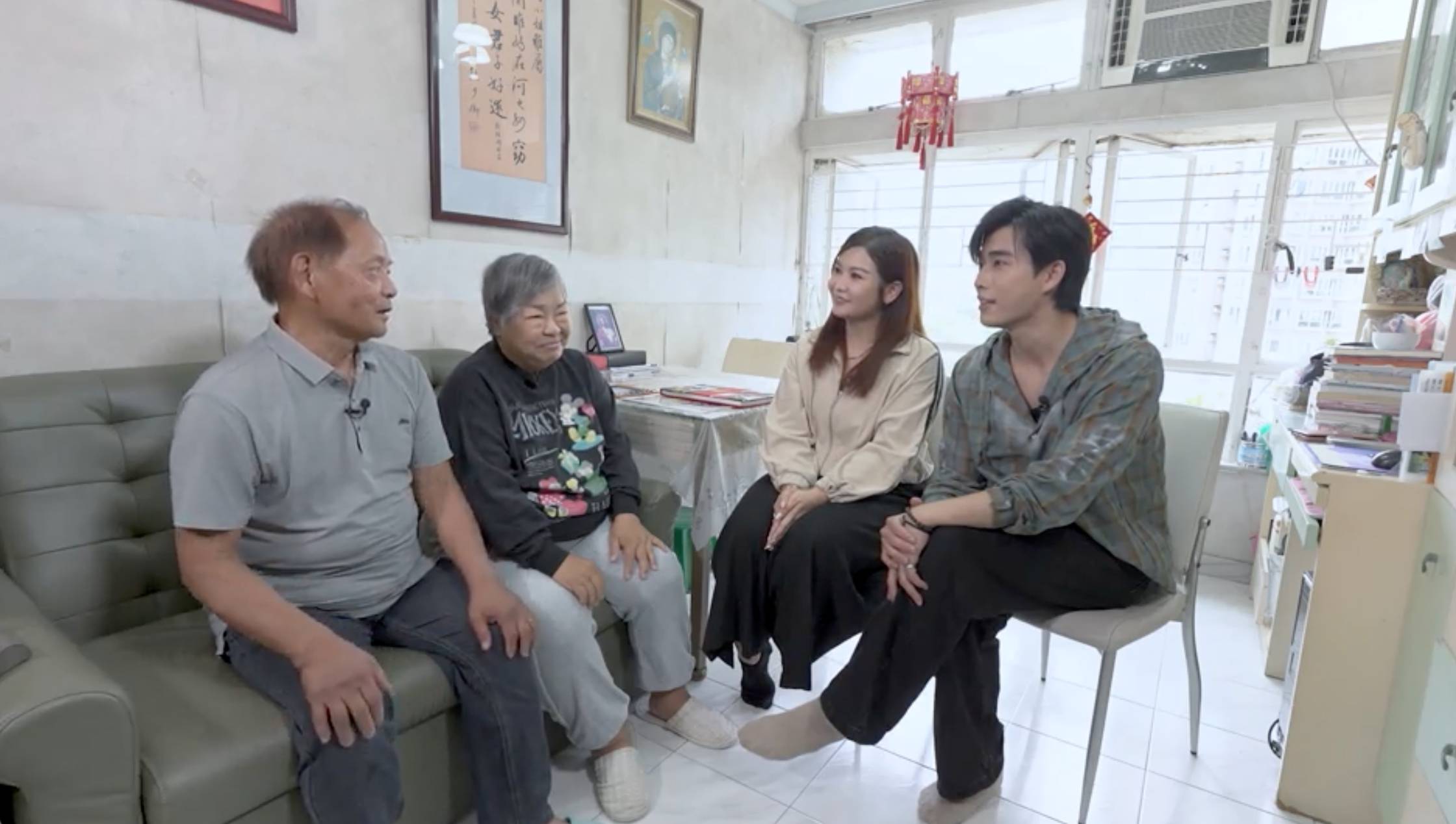 沿路幫緊你 湛美卿 製作團隊特意為她與相伴半世紀丈夫陳榮坤籌備圓夢驚喜。(圖片來源:ViuTV)