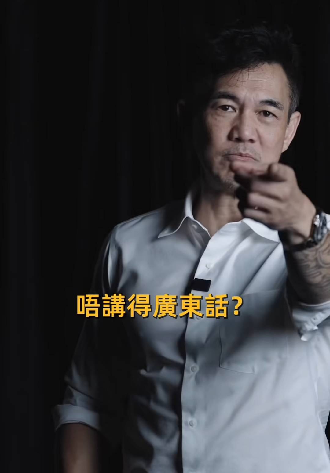 車志健 廣東話 車志健拍片激動質問:「呢度香港嚟喎,唔講得廣東話?(圖片來源:IG@brian_cha)