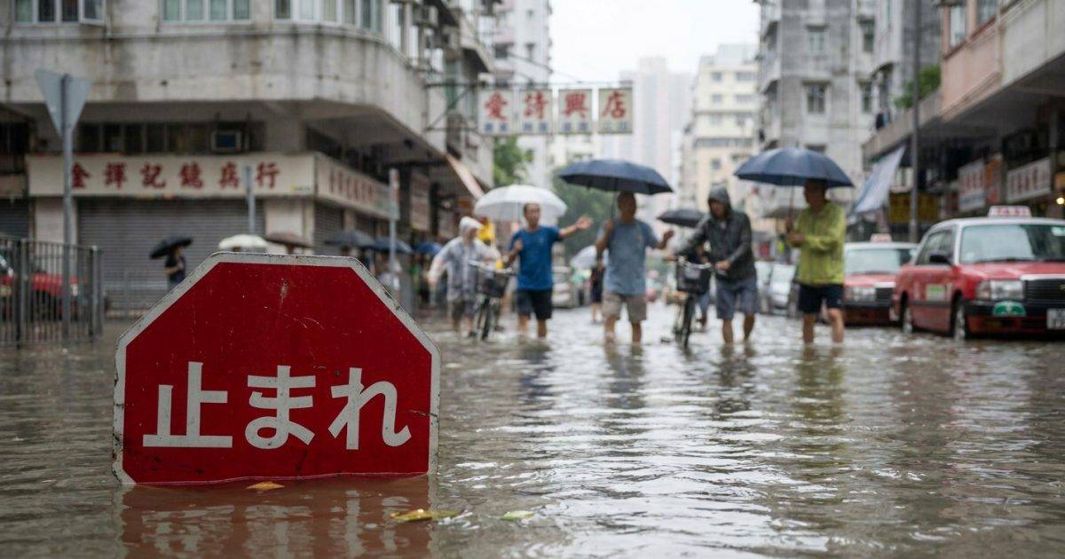 颱風狂襲｜日本災情直播失控！鏡頭竟狂追女路人大腿19秒惹公憤？