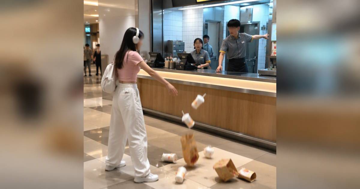 17歲少女等外賣爆衝突｜失控後一幕反轉