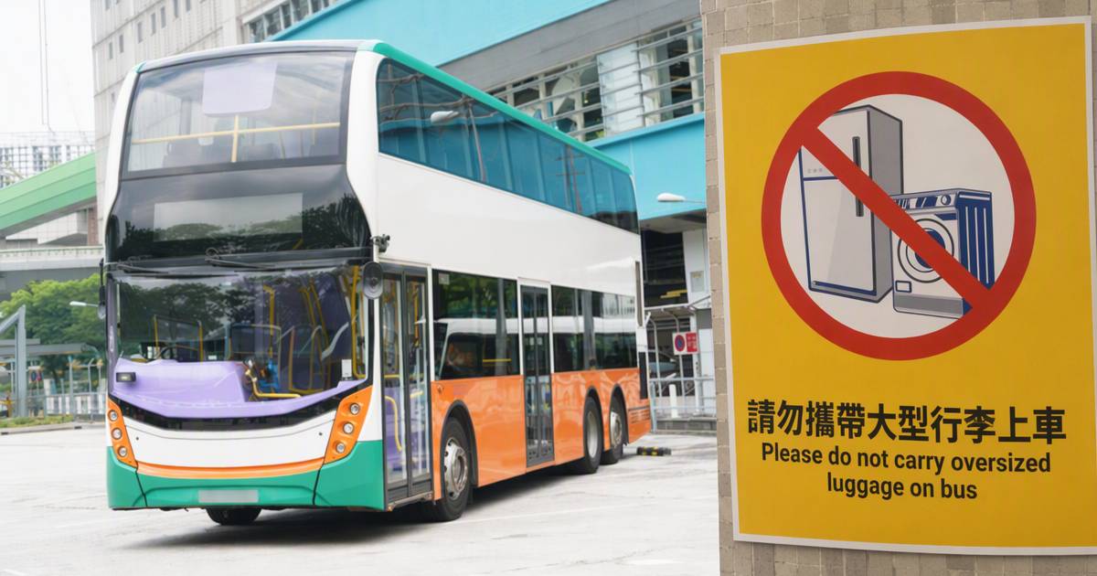 巴士禁帶雪櫃洗衣機惹笑　網民曬相揭離奇內幕