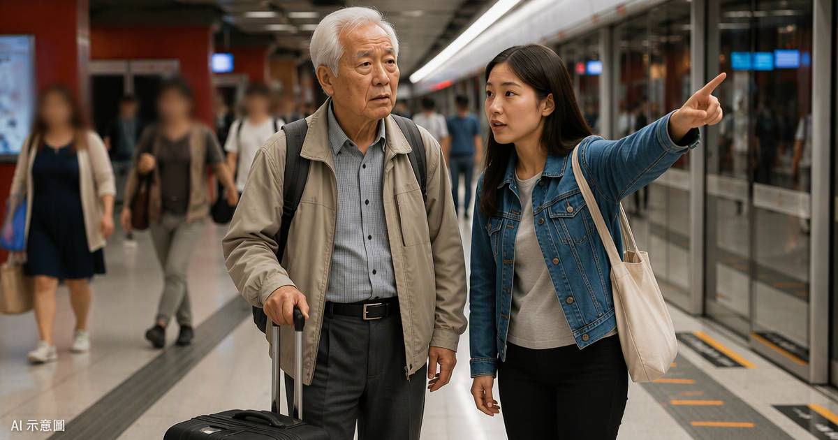移美36年伯伯港鐵問路屢被拒　攀談後揭半生辛酸