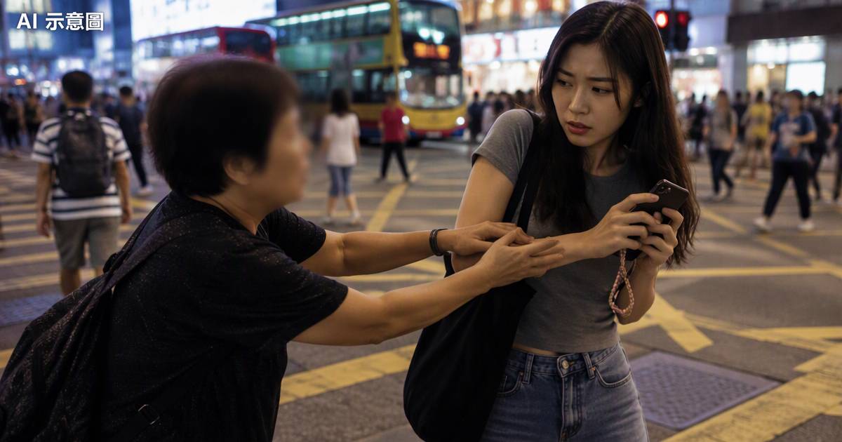 旺角女遭大媽埋身問手機殼｜做1動作後再見異狀