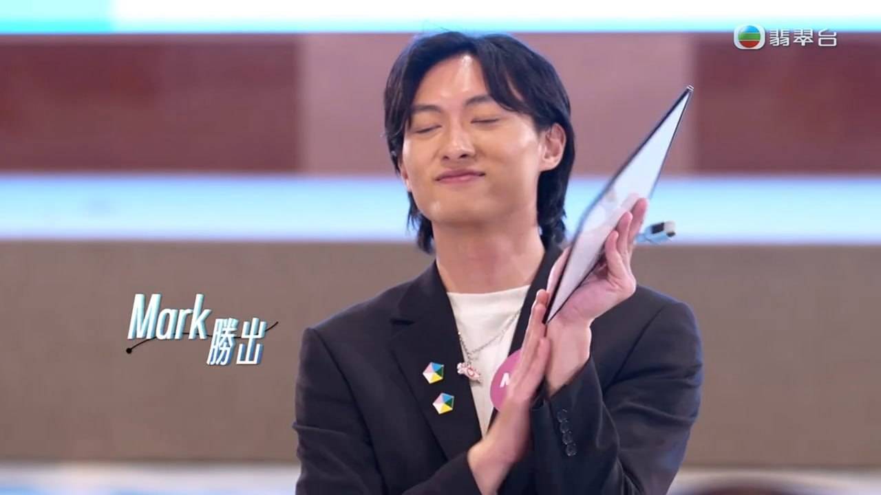 女神配對計劃2 mark 吳俊峰身型高大,在節目初段十分低調,片段唔多,但原來佢都係TVB藝人。(圖片來源:TVB)