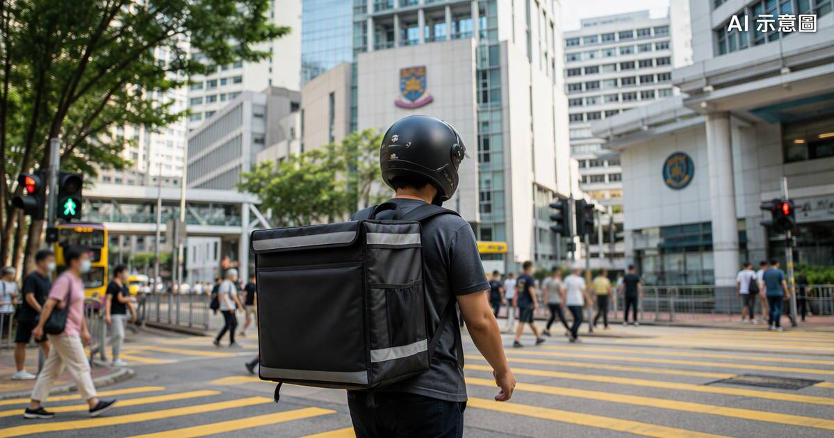 外賣車手轟大學生搶飯碗　一句嘥公帑惹來反轉