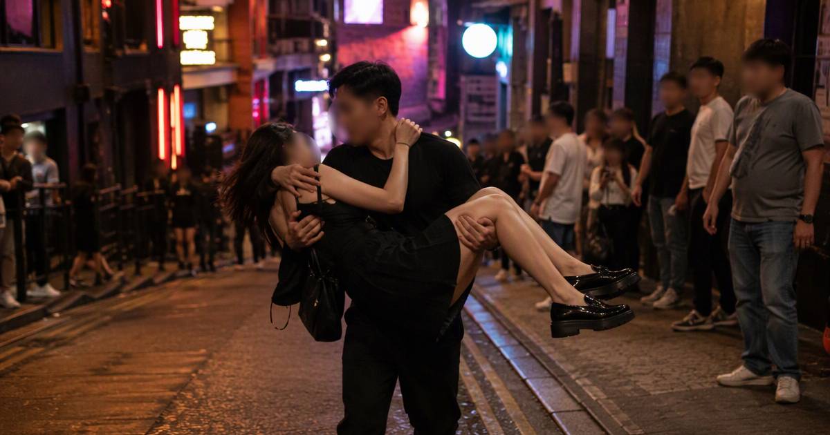 蘭桂坊短裙女遭強抱離場｜半分鐘畫面藏一關鍵疑團
