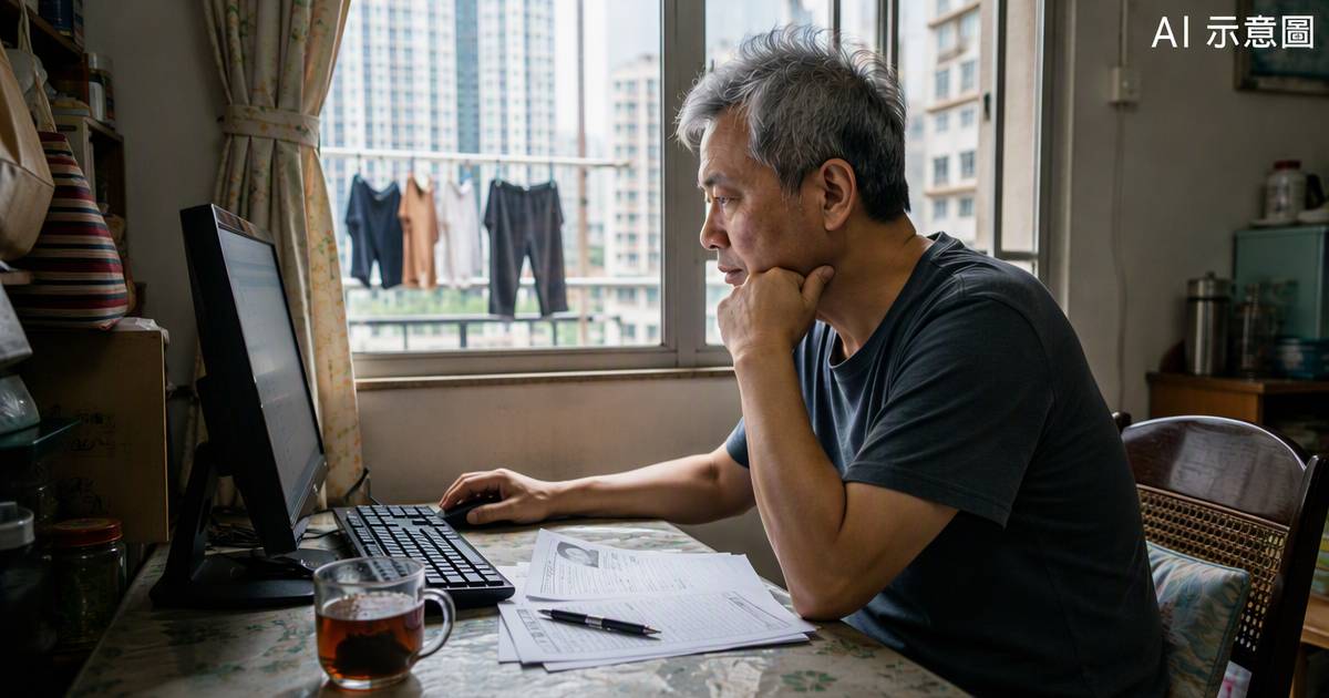 近60歲文職失業逾年求破解空窗期HR一句揭殘酷真相