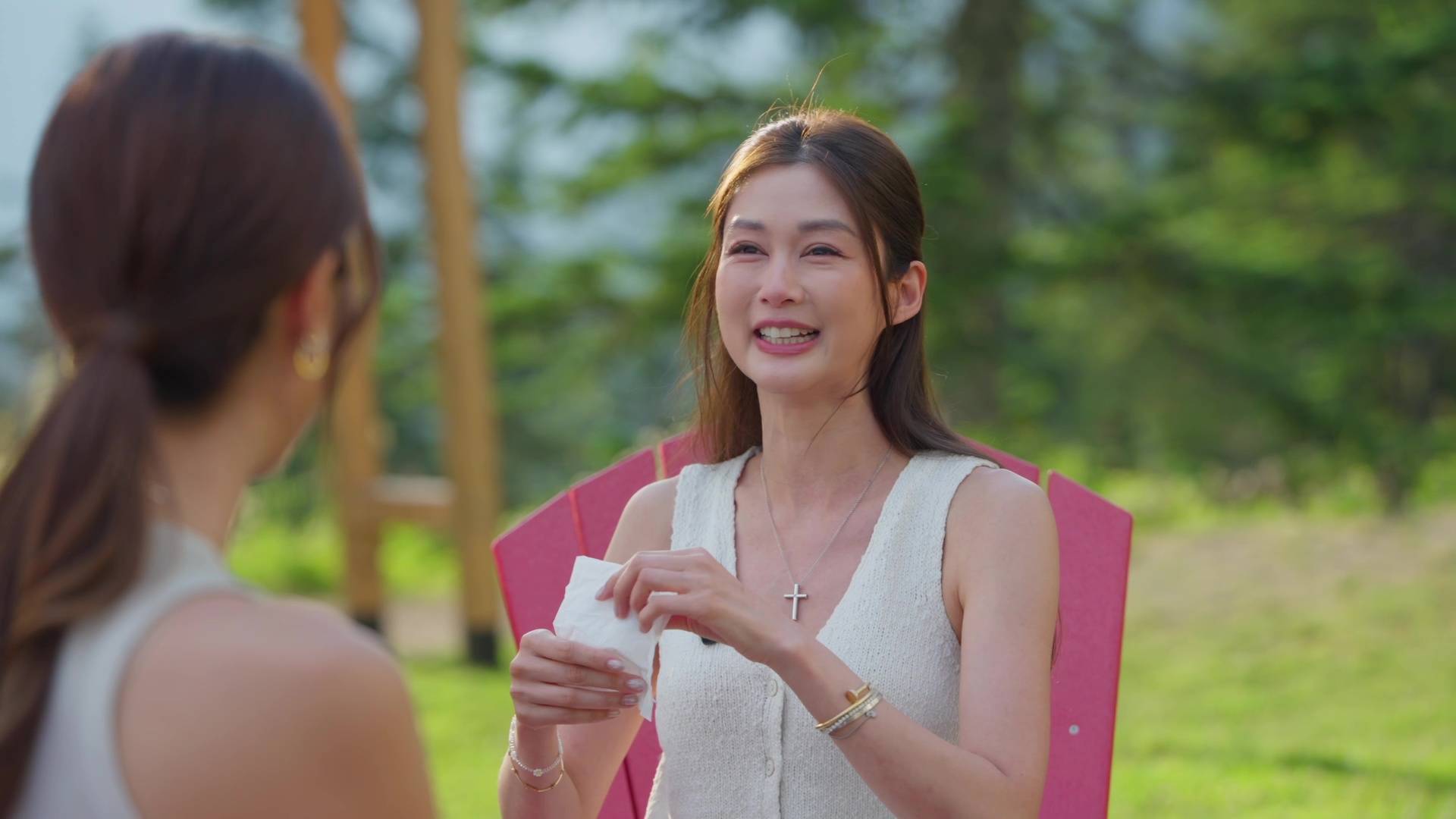 藍朋友旅朋友 岑麗香 (圖片來源:TVB)