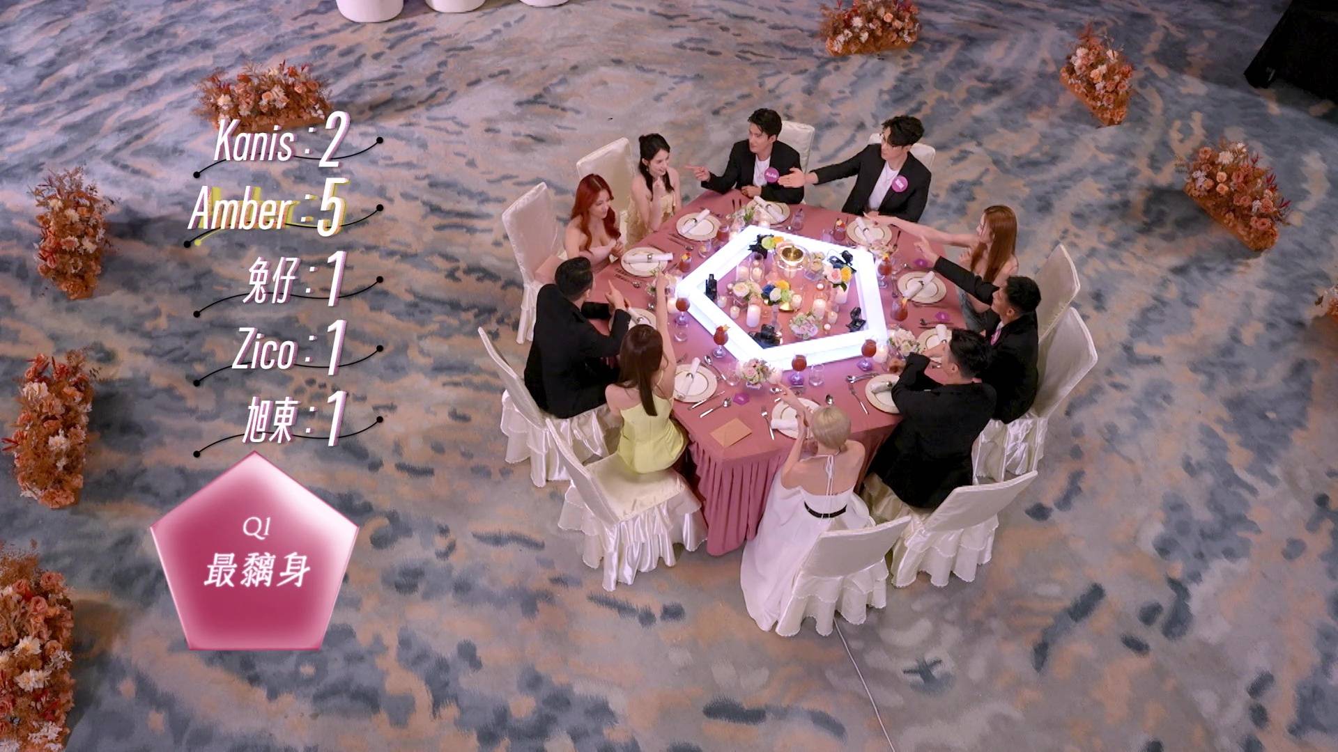 女神配對計劃2 amber (圖片來源:TVB)