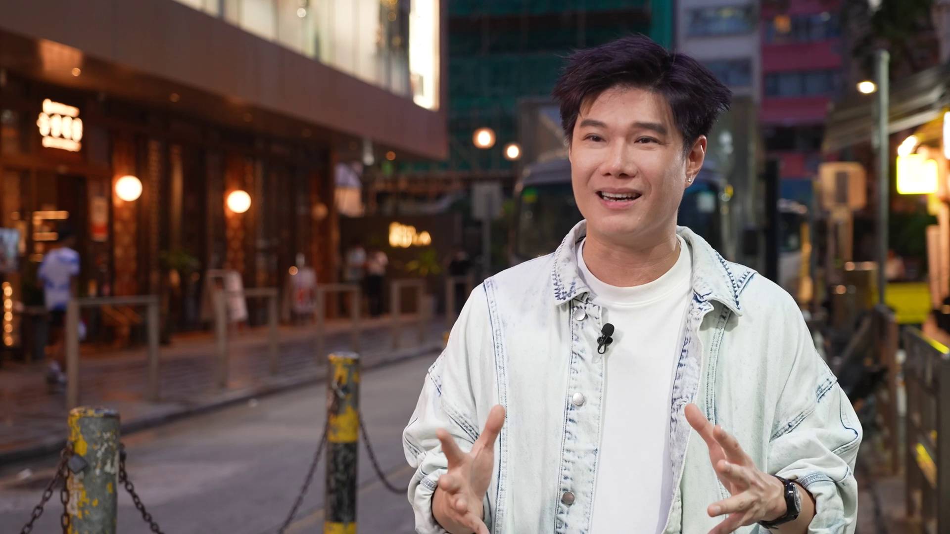 美食新聞報道 張與辰 (圖片來源:TVB)