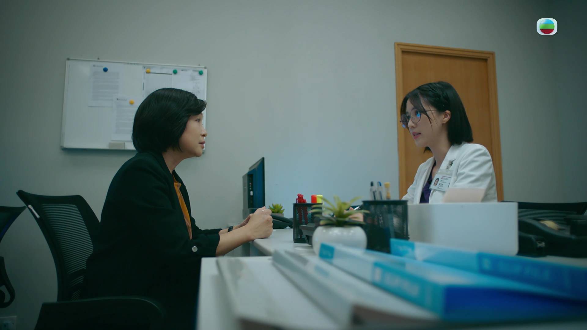 死有對証 陳曉華 (圖片來源:TVB)