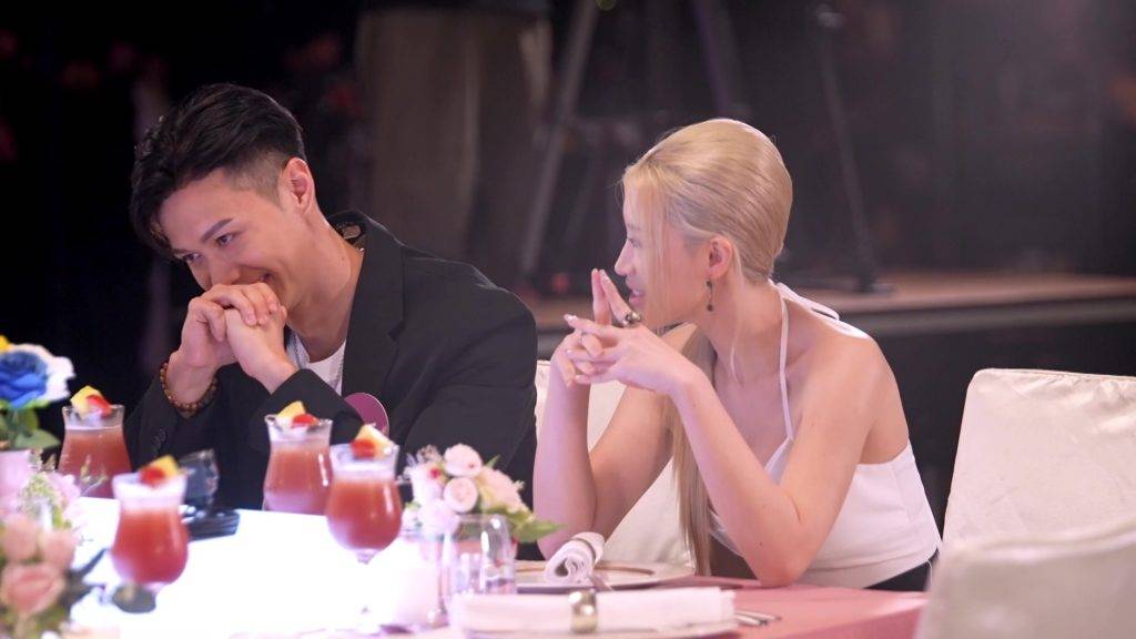 kyle 女神配對計劃2 溝通欠佳,氣氛尷尬(圖片來源:TVB)