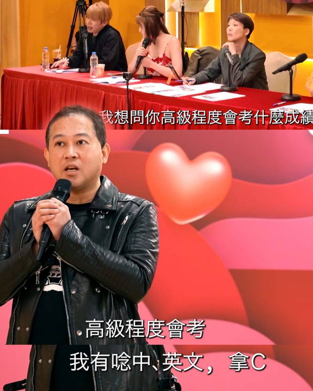 女神配對計劃 莫文浩 該應徵者自稱參加《中年好聲音》面試時獲讚唔似50歲,於是心生一計虛報年齡,被江美儀即場訓斥鬧爆 。(圖片來源:TVB)