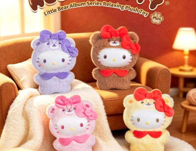 Hello Kitty x Tiny Chum「變裝熊仔手指公仔」盲盒登場