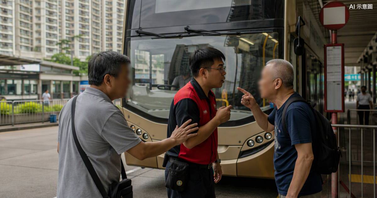荃灣醉男拒落車挑釁　3名九巴職員下一幕惹熱議