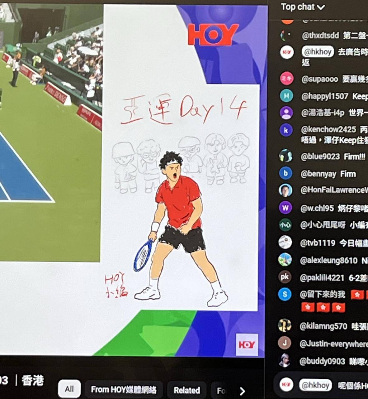 黃澤林 jfft HOYTV小編都係手足!(圖片來源:JFFLive)