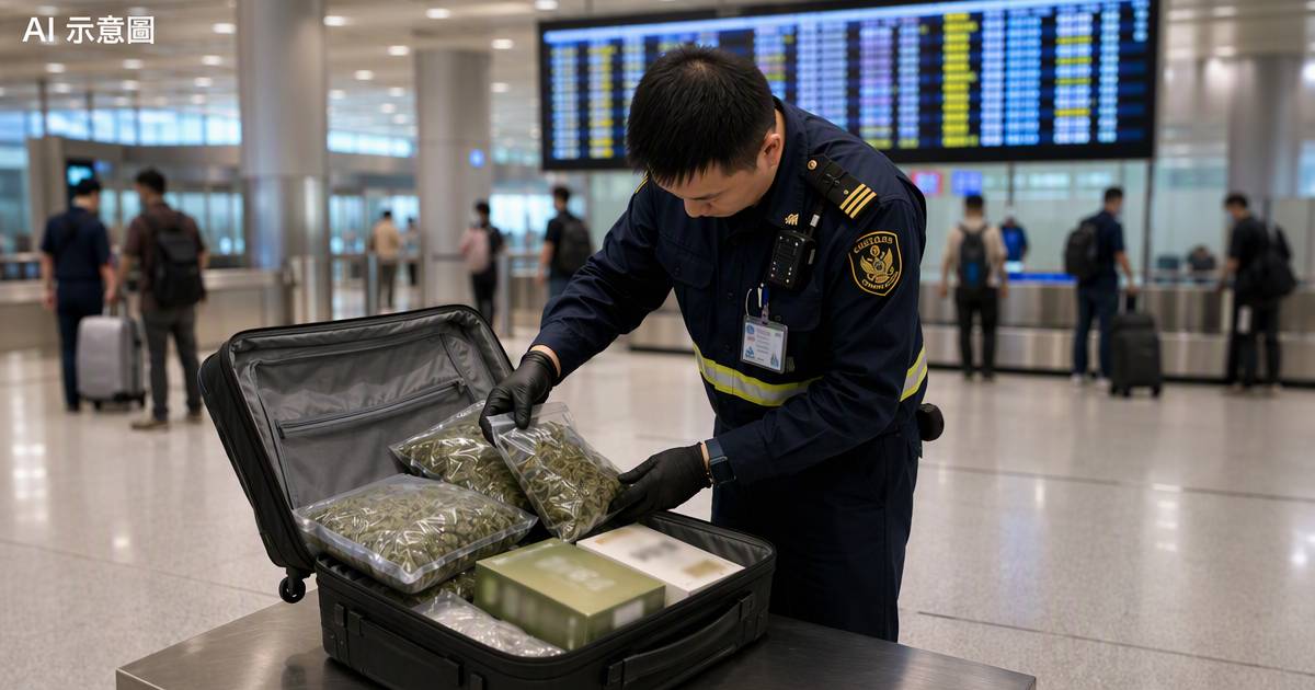 49歲男涉攜值120萬大麻花　被捕後再揭異物