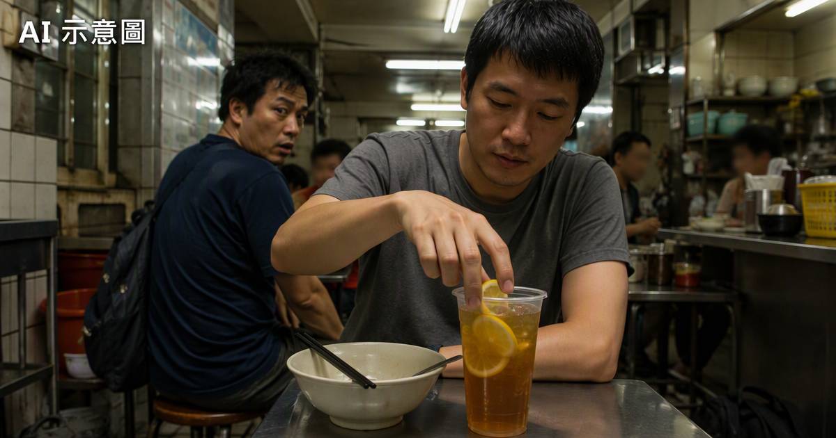 米線店怪男狂吞3片檸檬　港男離場回頭即崩潰