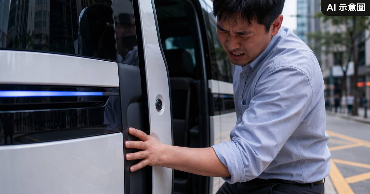 深圳男乘無人車3指夾門痛到跺腳真相反轉