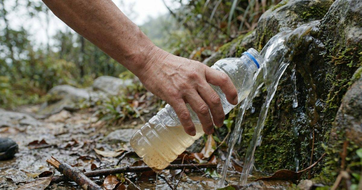 致命山泉水！颱風過後男子照飲不誤：爆發敗血症險死！
