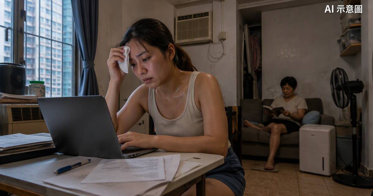港女畀足家用WFH仍禁開冷氣　家人一舉更惹熱議